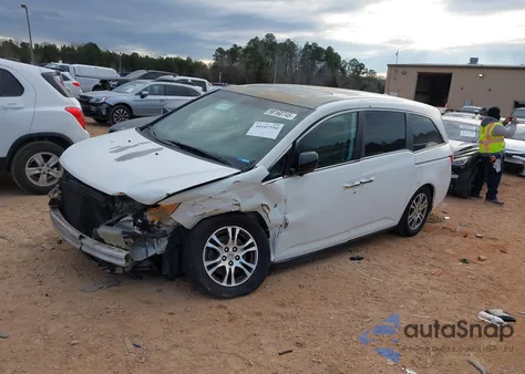 2012 Honda Odyssey Ex-L from USA, damaged, VIN 5FNRL5H60CB026169